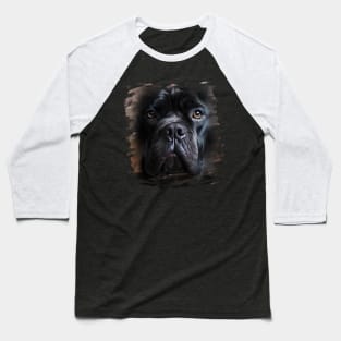 Cane Corso Face Cane Corso Dog Lover Baseball T-Shirt